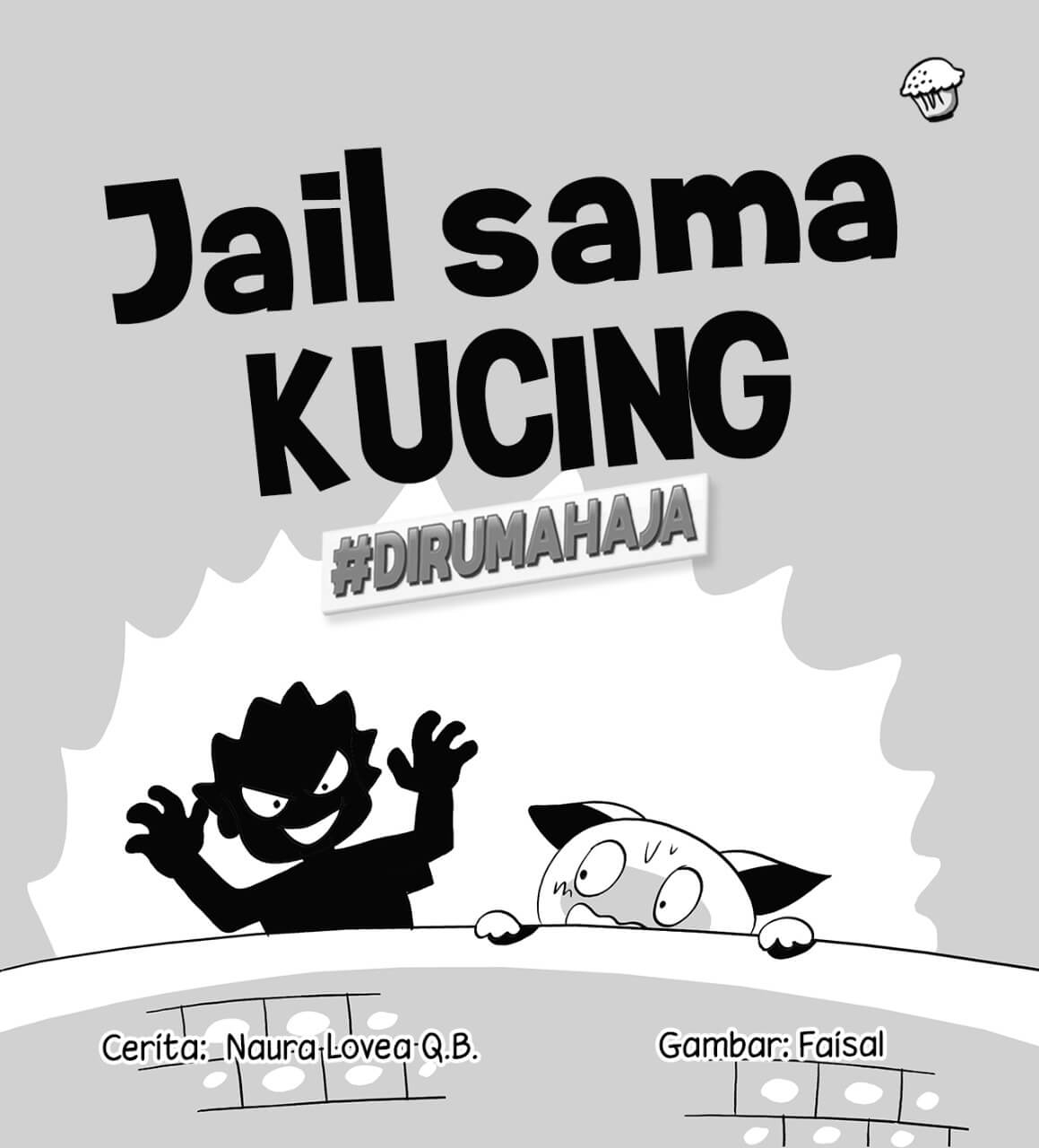 Jail Sama Kucing Cover BW
