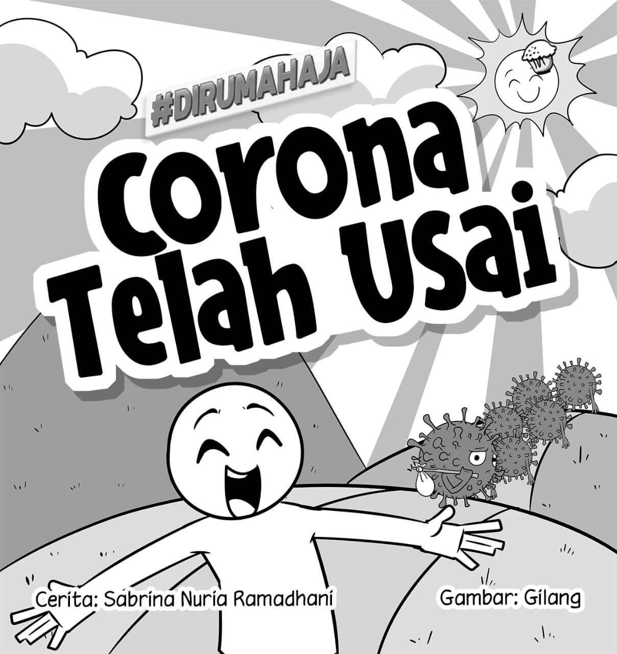 Corona Telah Usai Cover BW