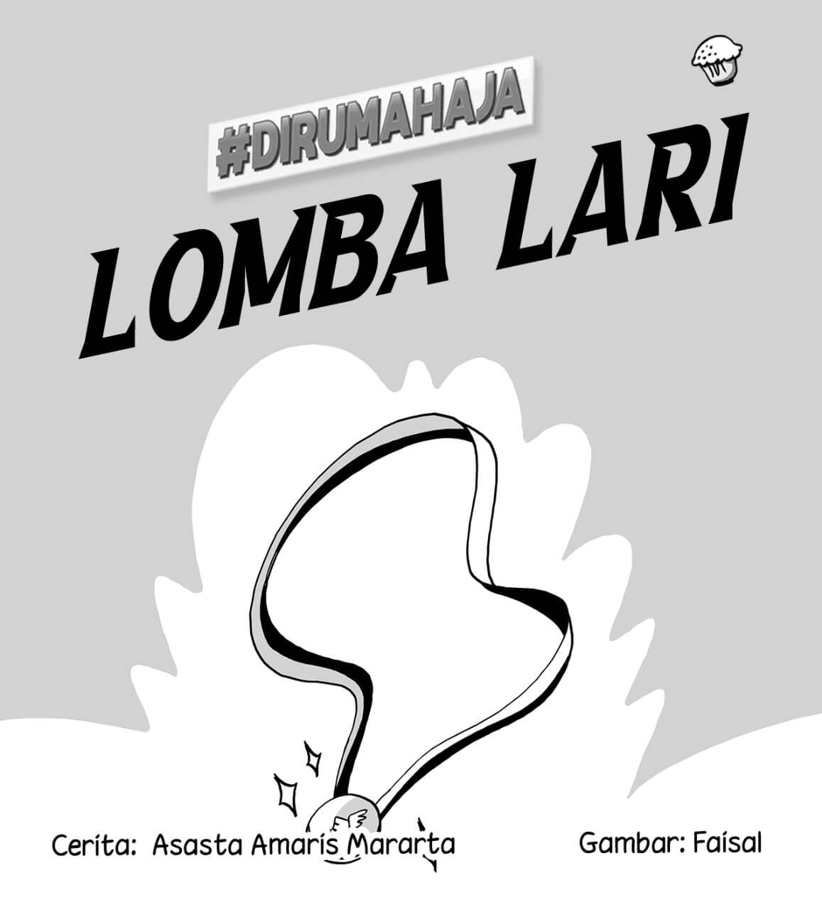Lomba Lari Cover BW