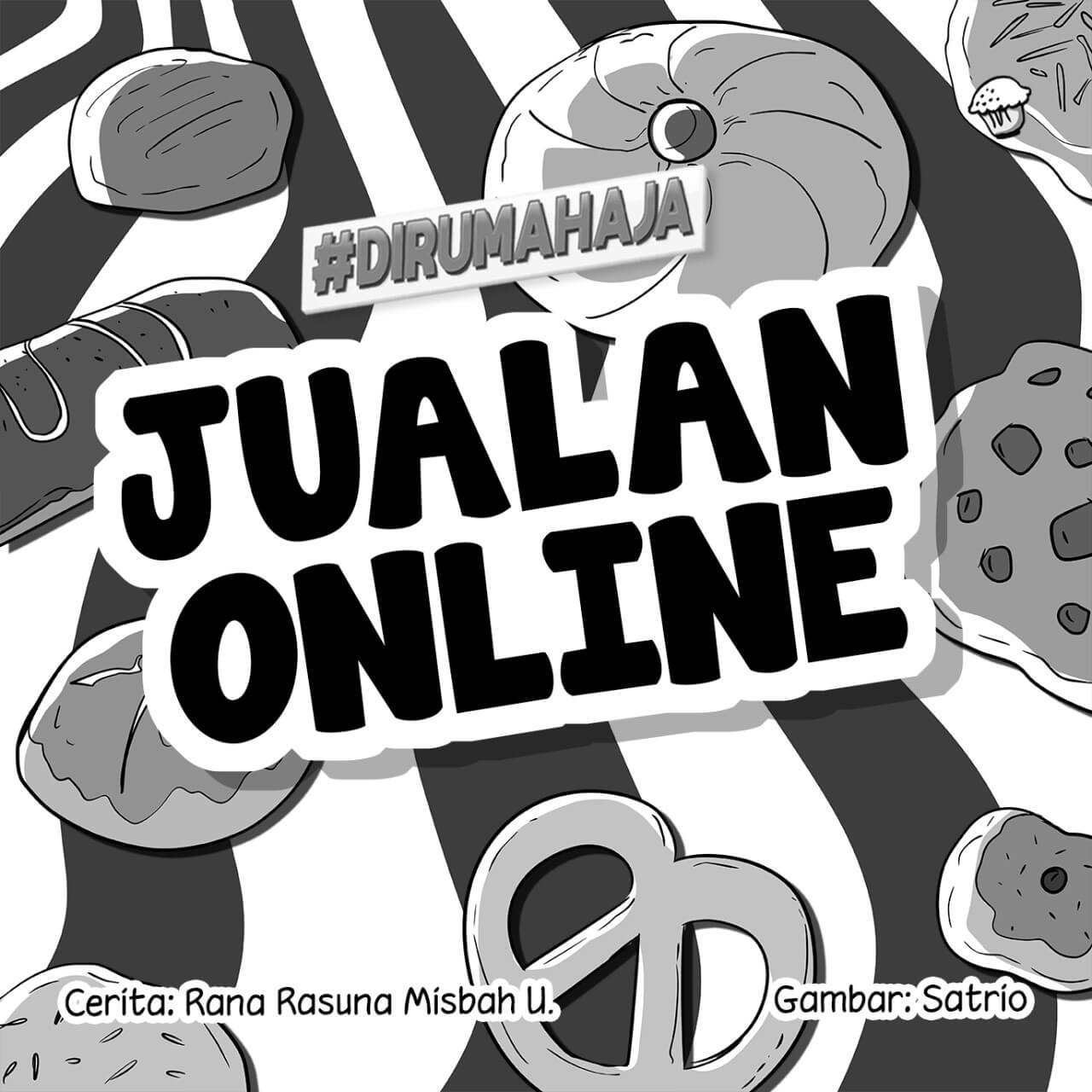Jualan Online Cover BW