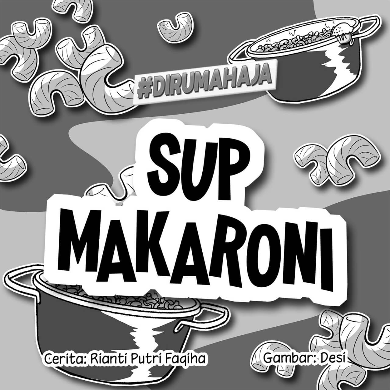 Sup makaroni cover bw