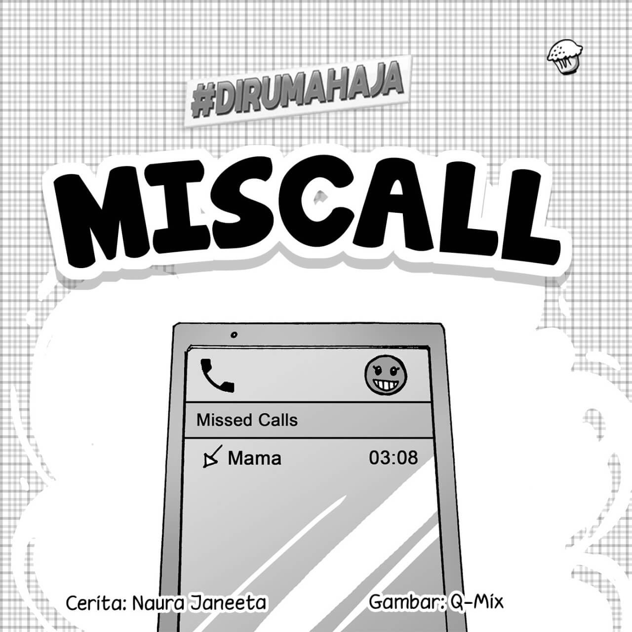 Miscall cover bw