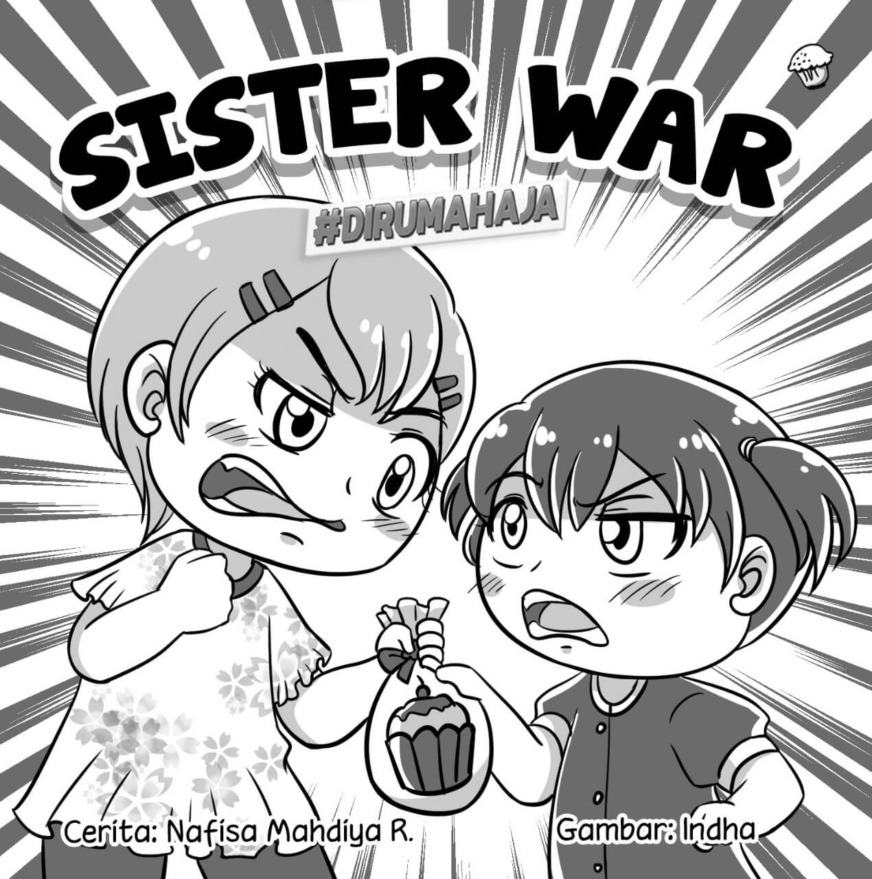 Sister War Cover BW