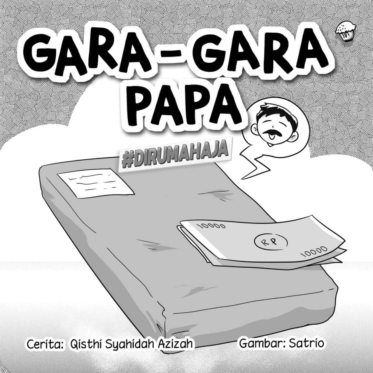 gara-gara papa cover bw