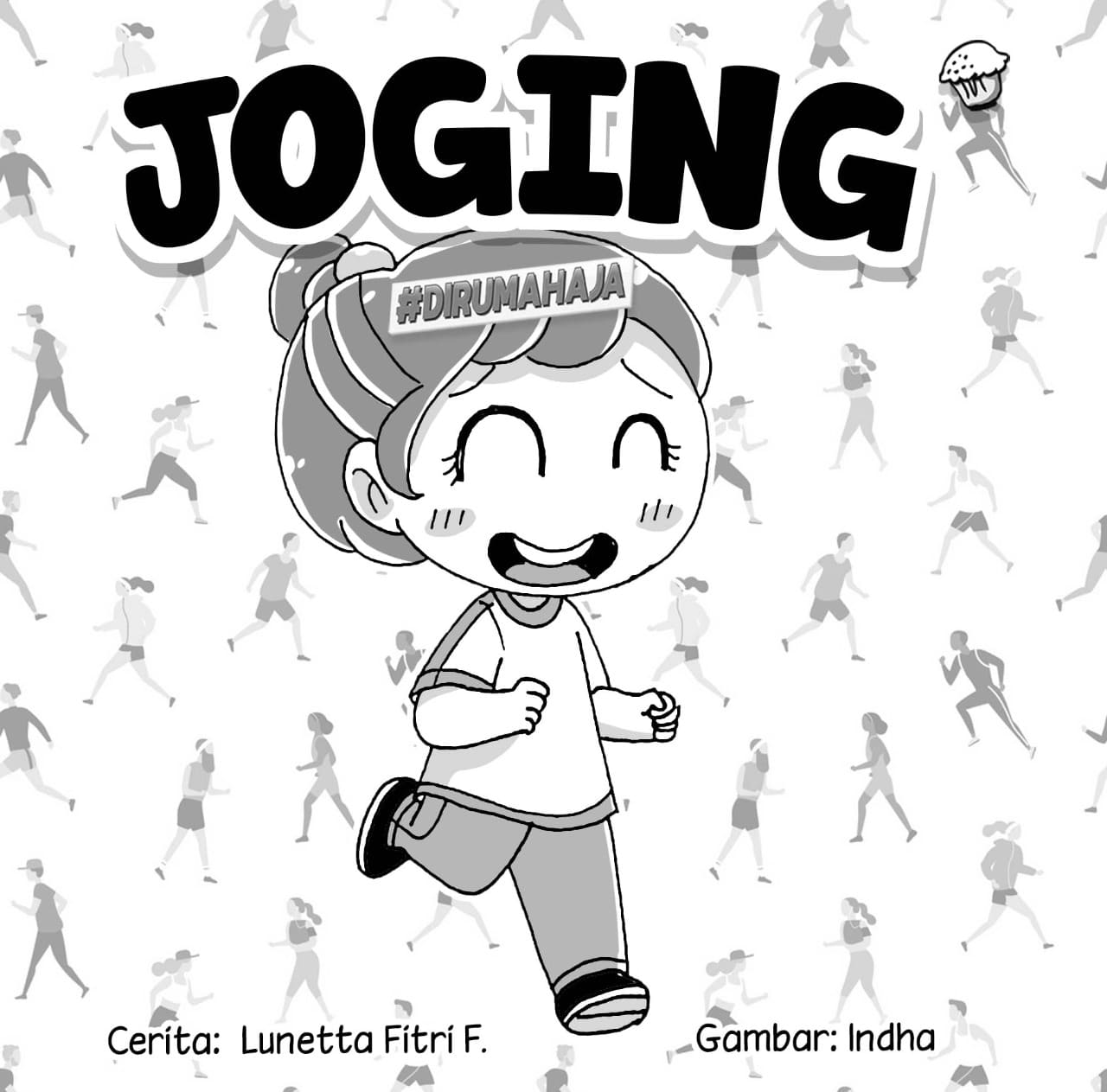 joging cover bw