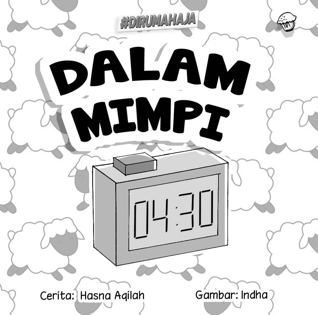 dalam mimpi cover bw