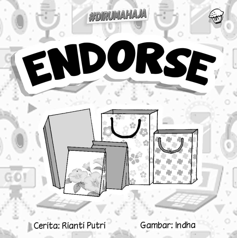 endorse cover bw