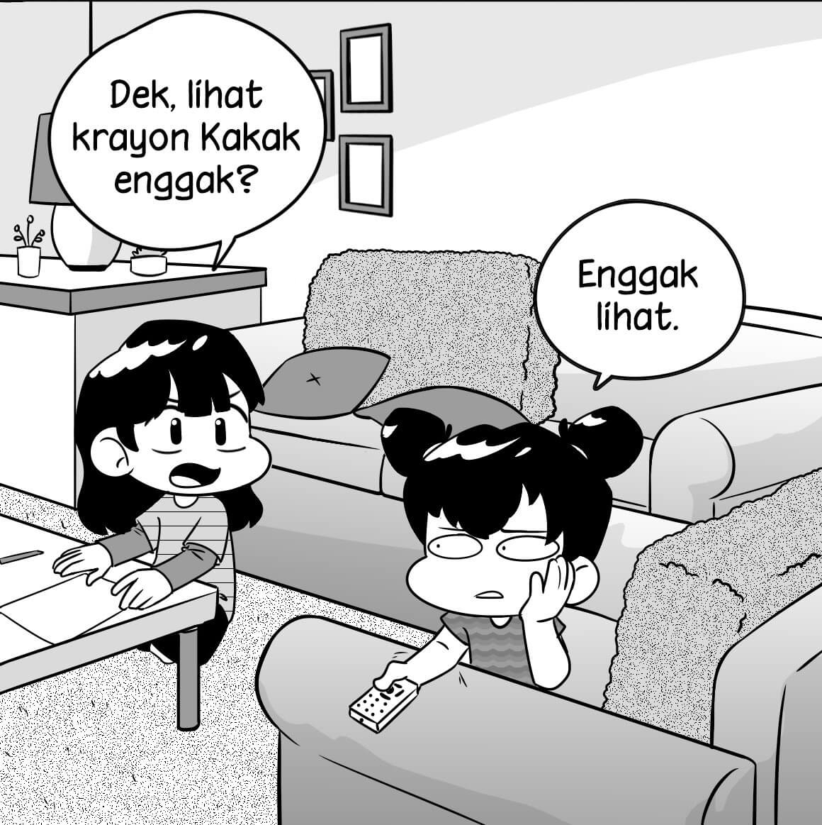 krayon hilang1