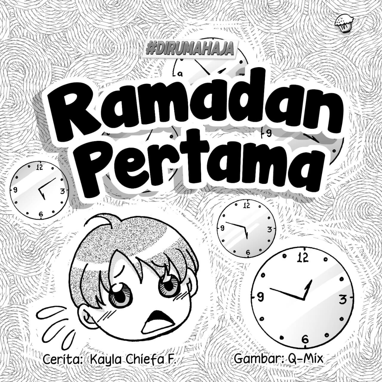 Ramadan pertama cover bw