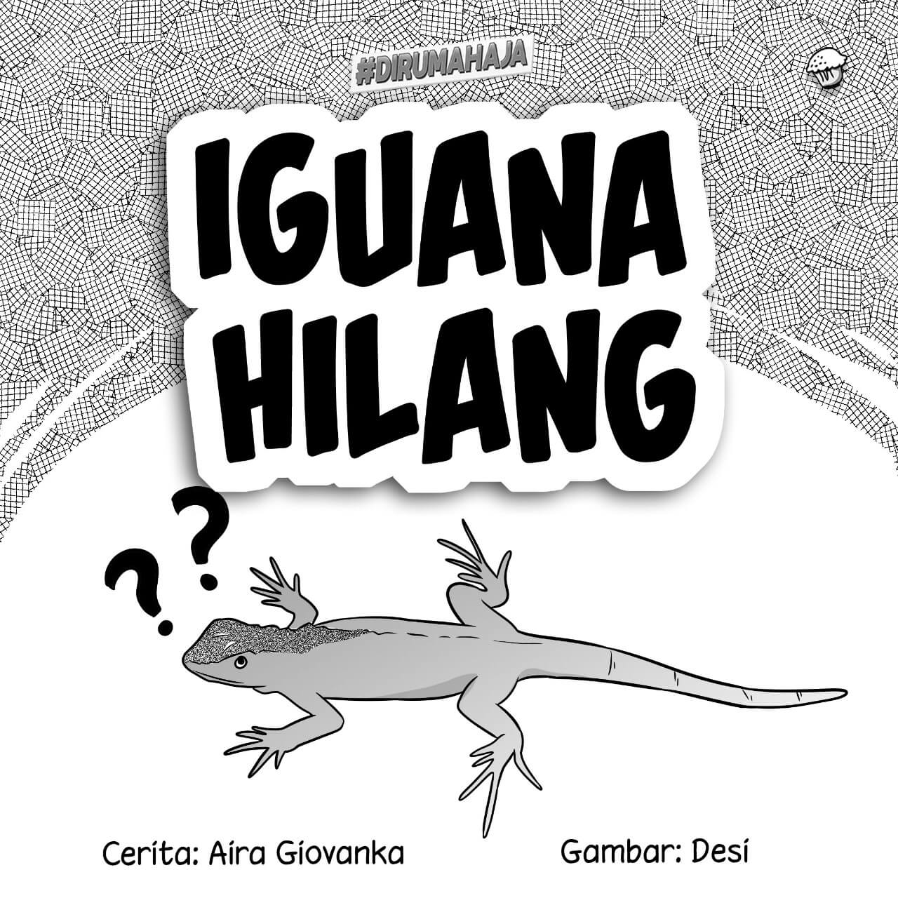 iguana hilang cover bw