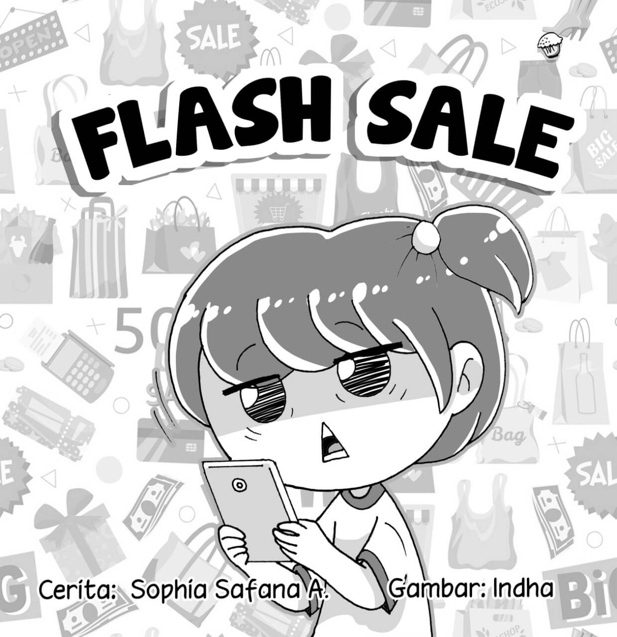 flash sale cover bw