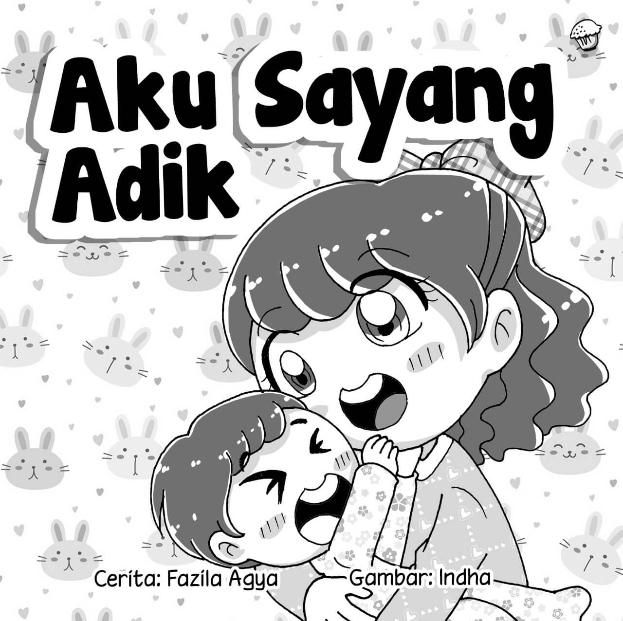 aku sayang adik cover bw