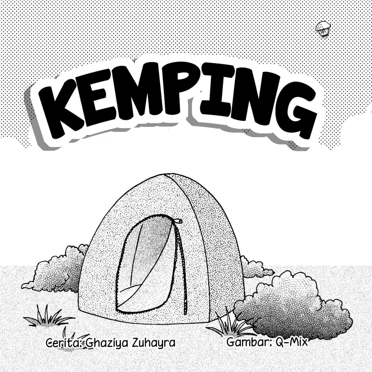 kemping cover bw