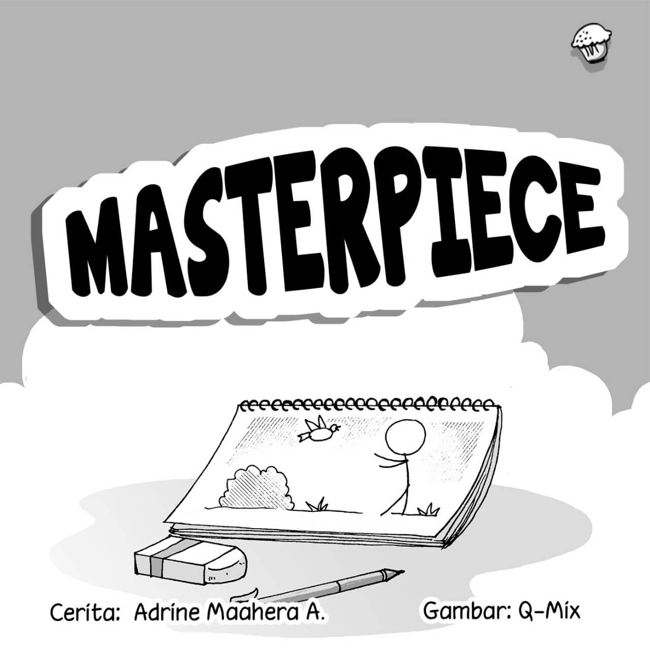 masterpiece cover bw