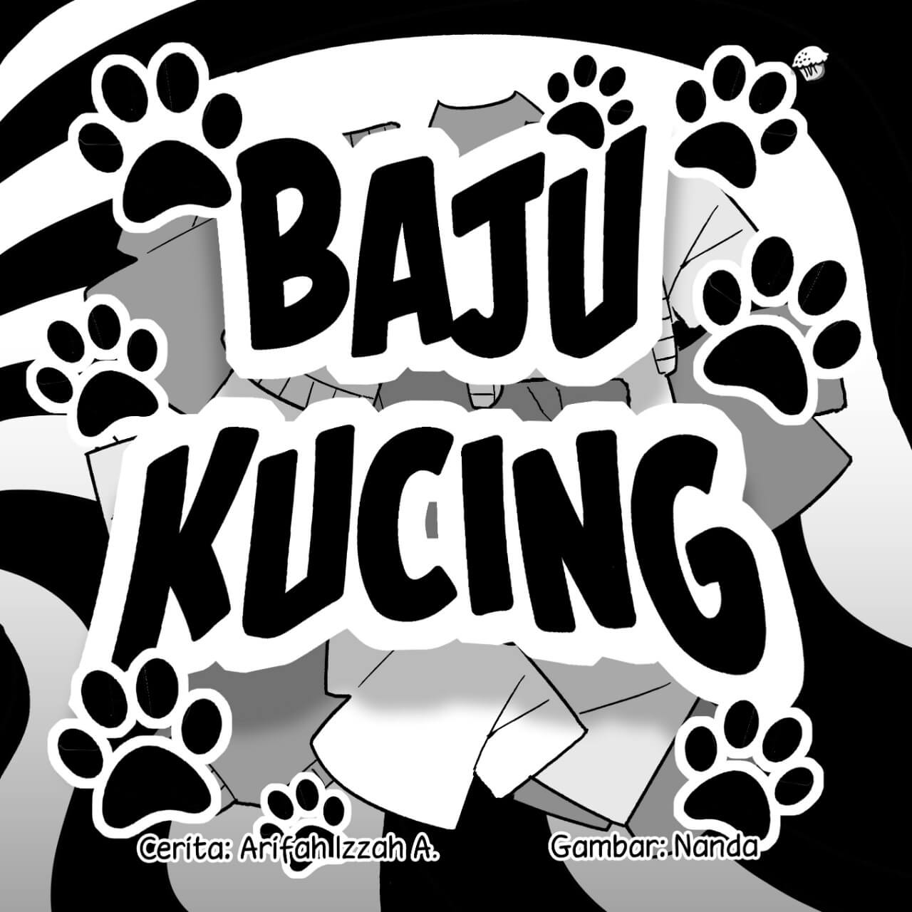 baju kucing cover bw