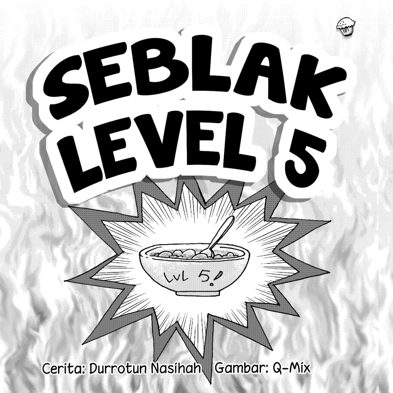 seblak level 5 cover bw