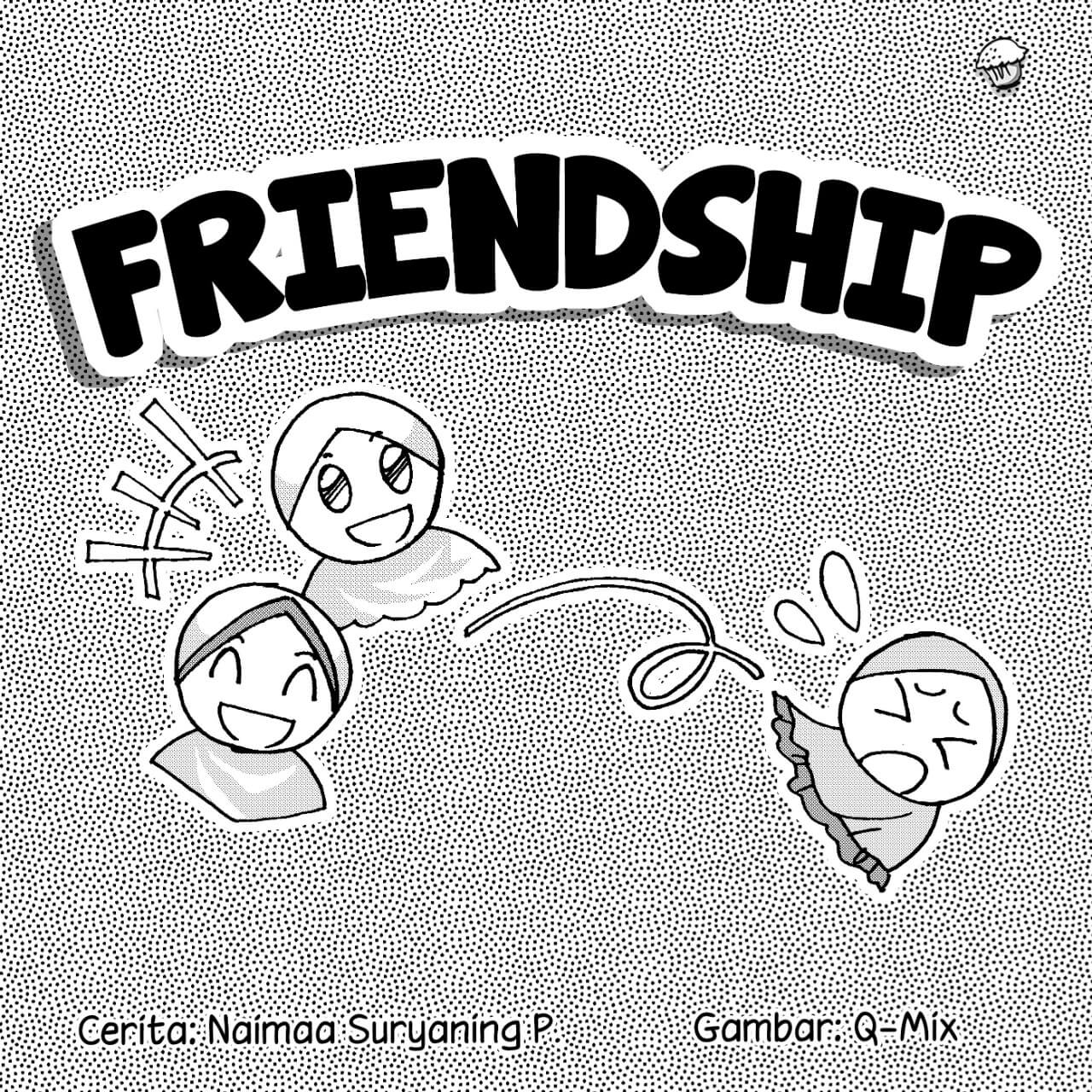 friendship cover bw