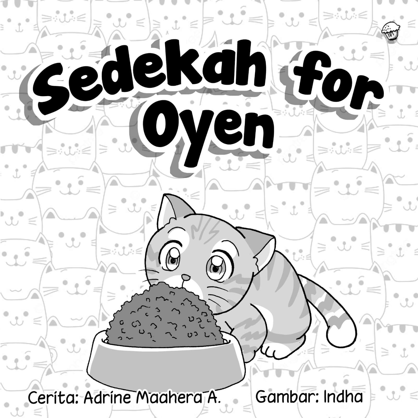 sedekah for oyen cover bw