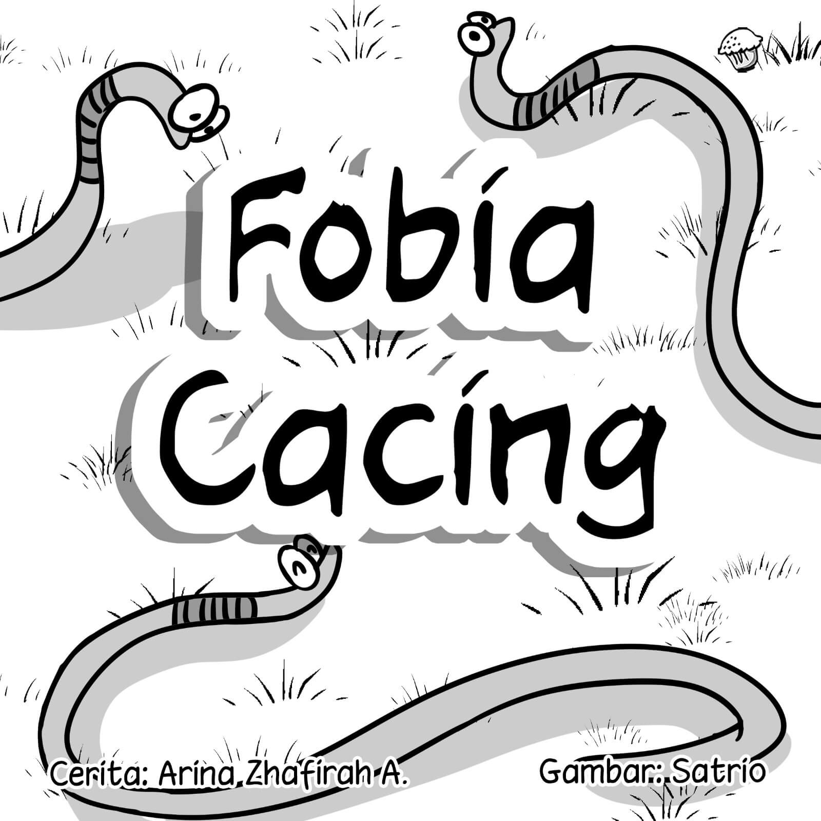fobia cacing cover bw