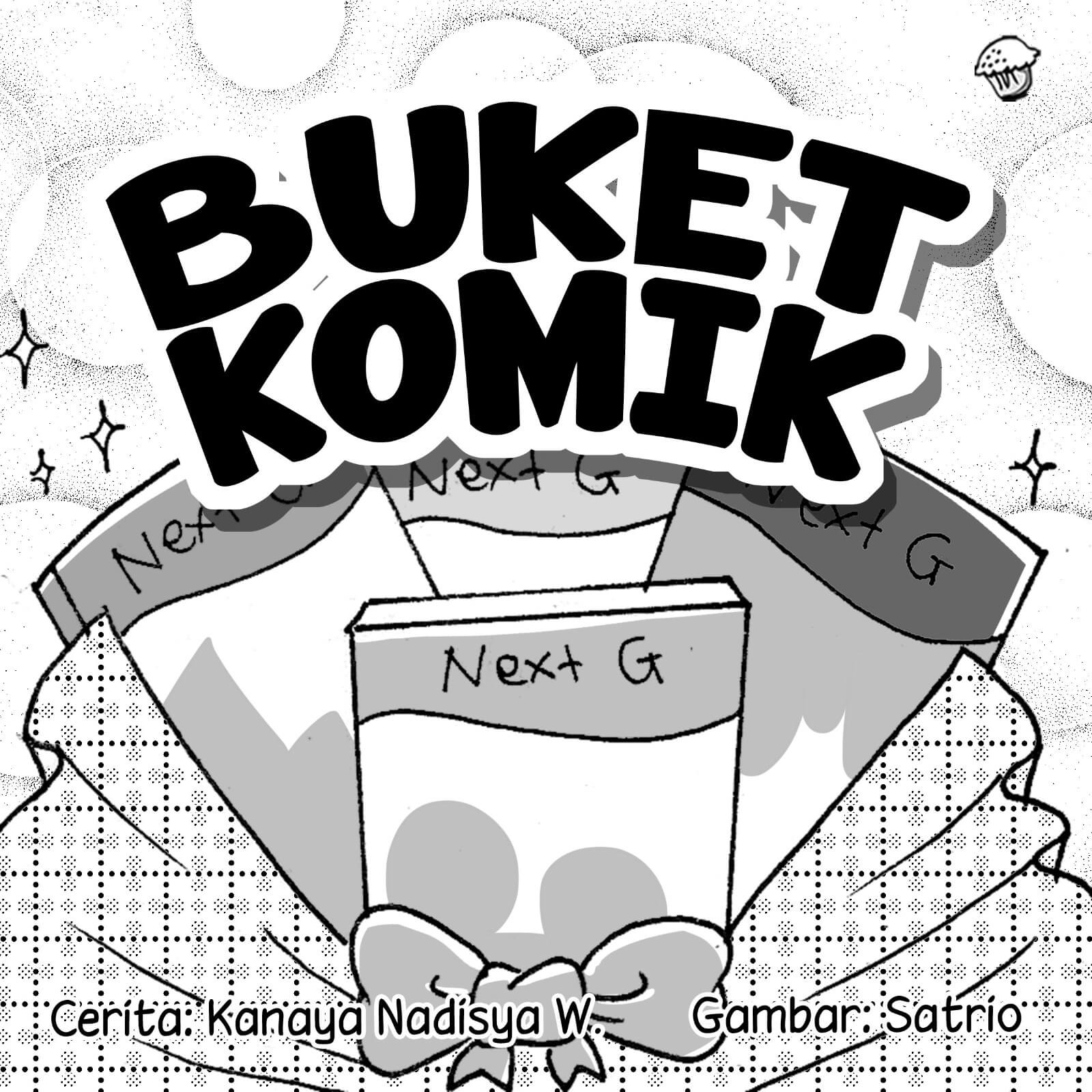 buket komik cover bw