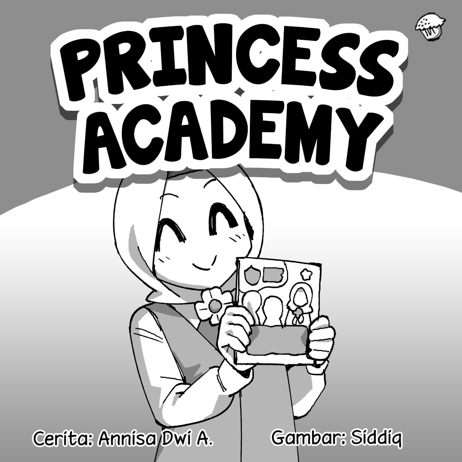princess academy cover bw