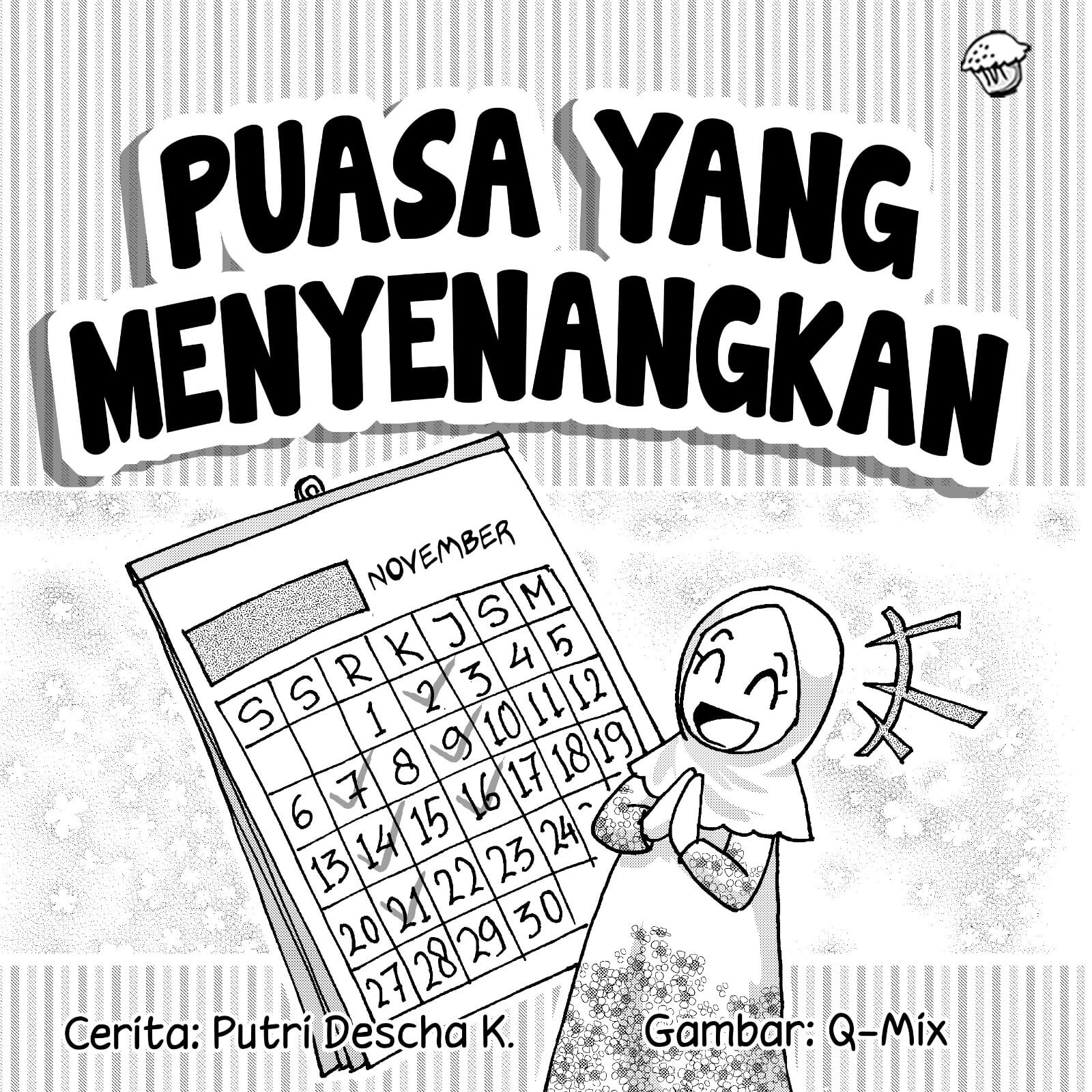 puasa yang menyennagkan cover bw