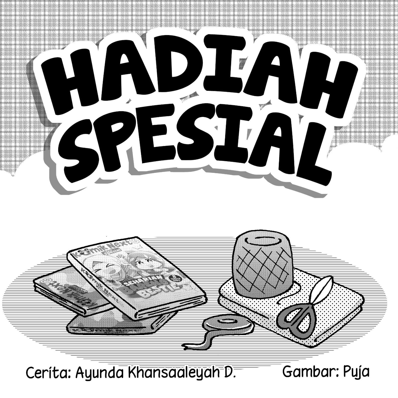 Hadiah Spesial Cover bw