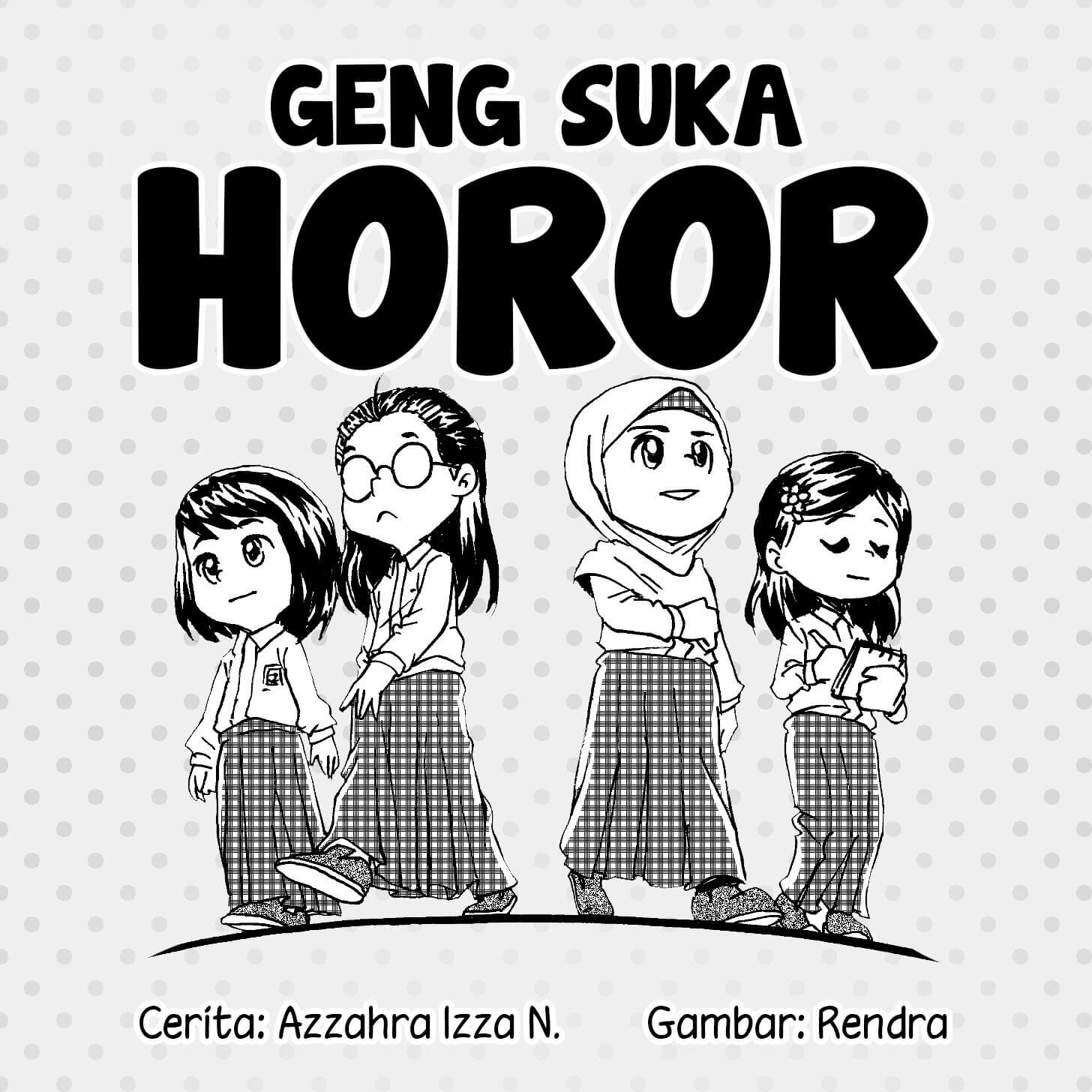 geng suka horor cover bw