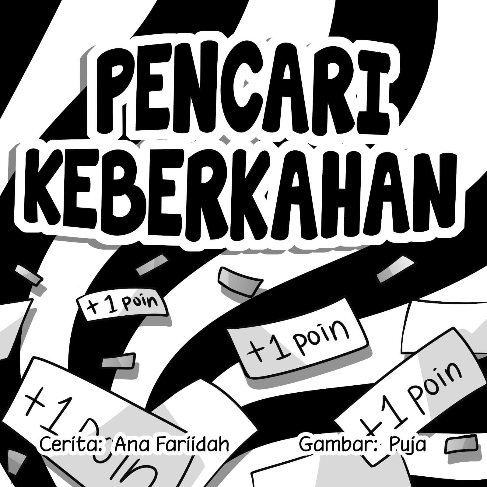 Pencari Keberkahan cover bw
