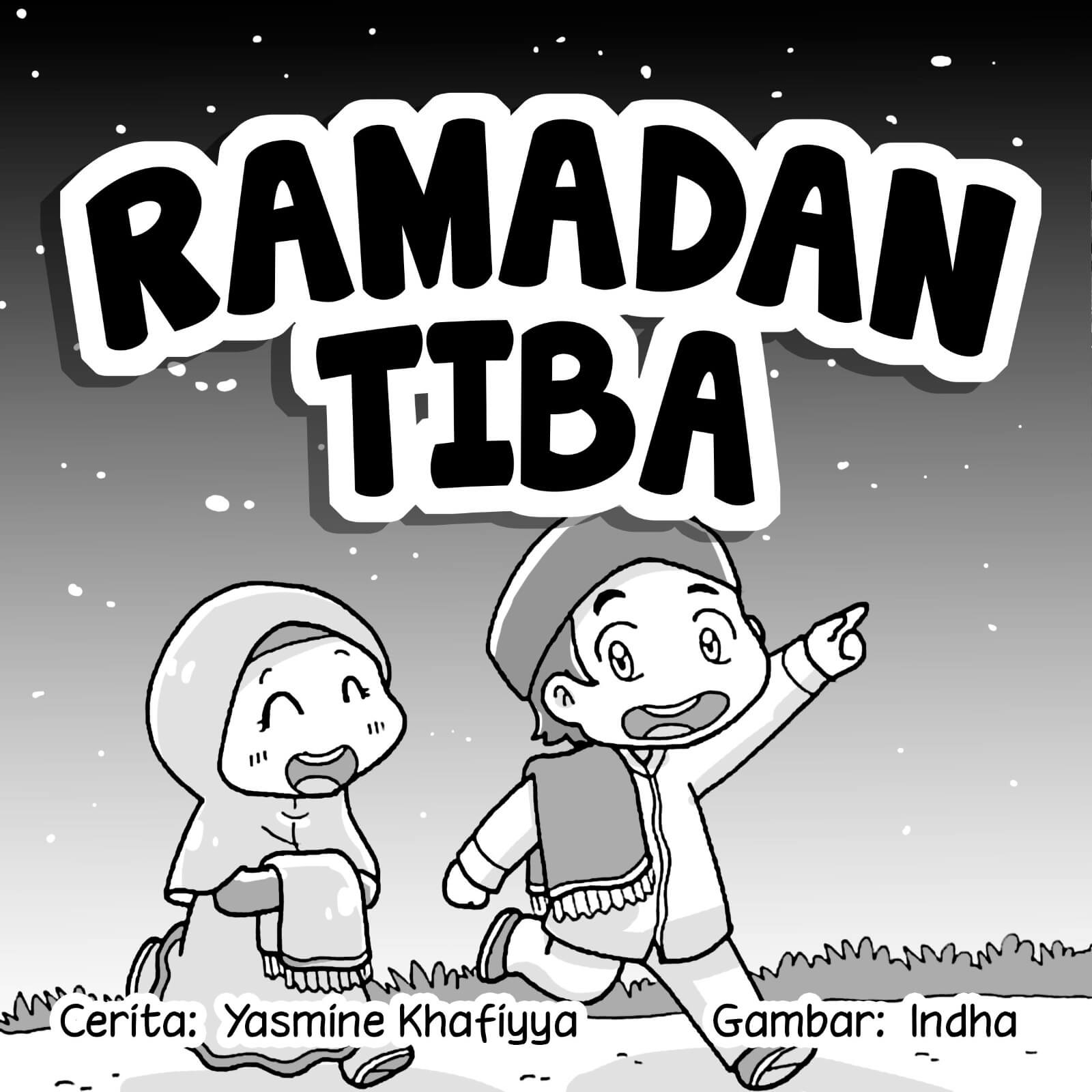 Ramadan Tiba cover bw