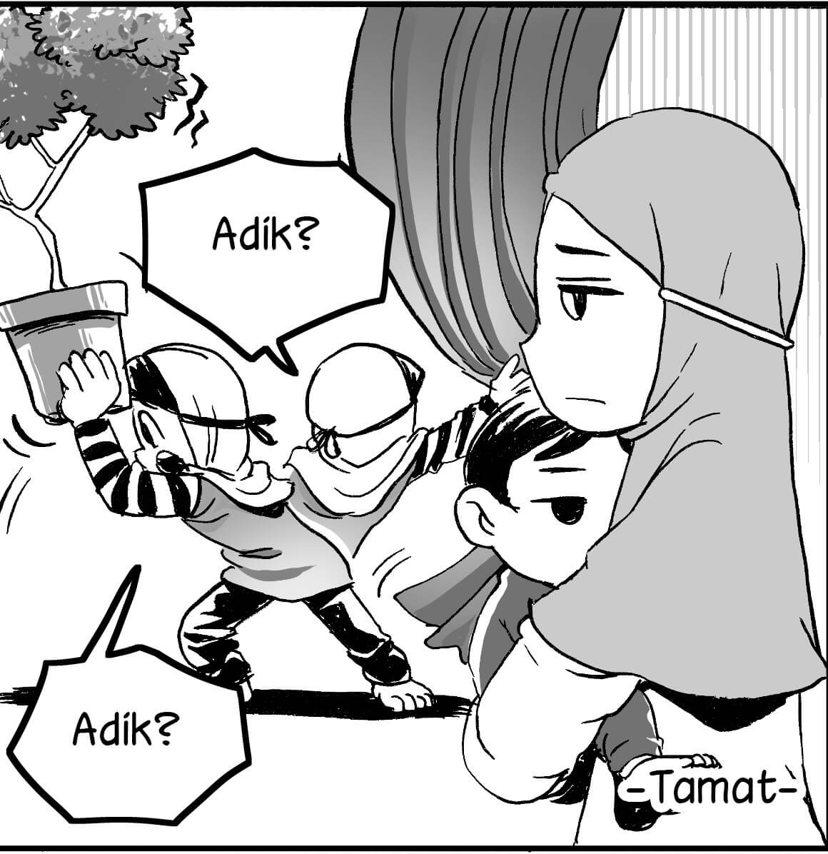 Menjaga Adik4