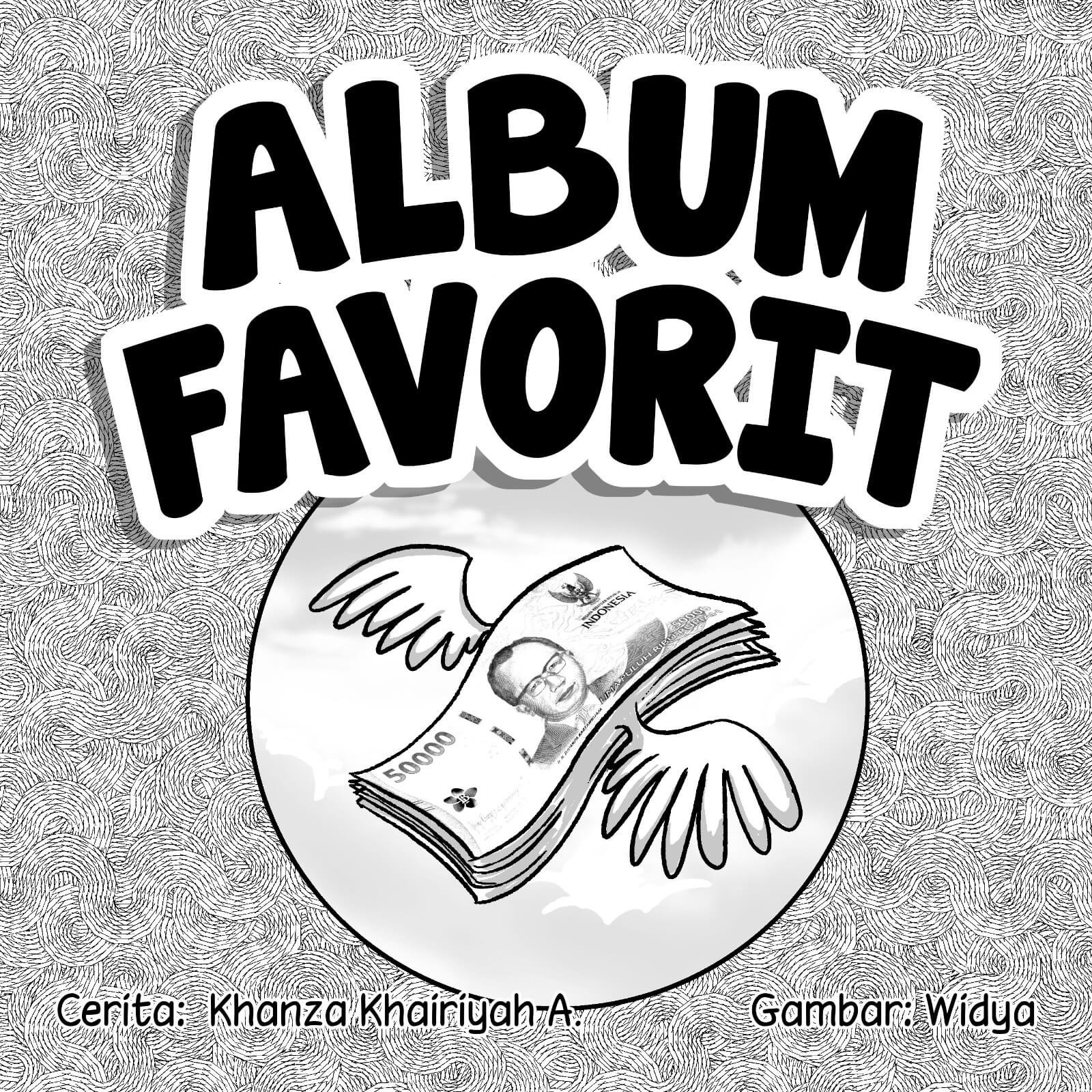 Album Favorit cover bw