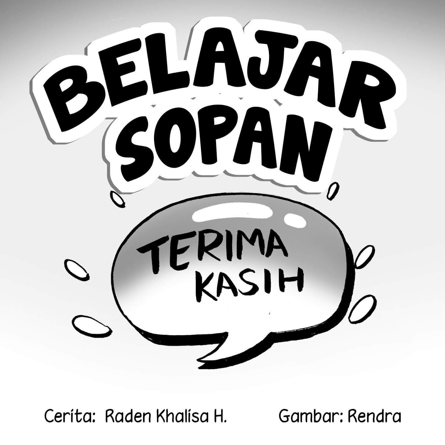 Belajar Sopan cover bw