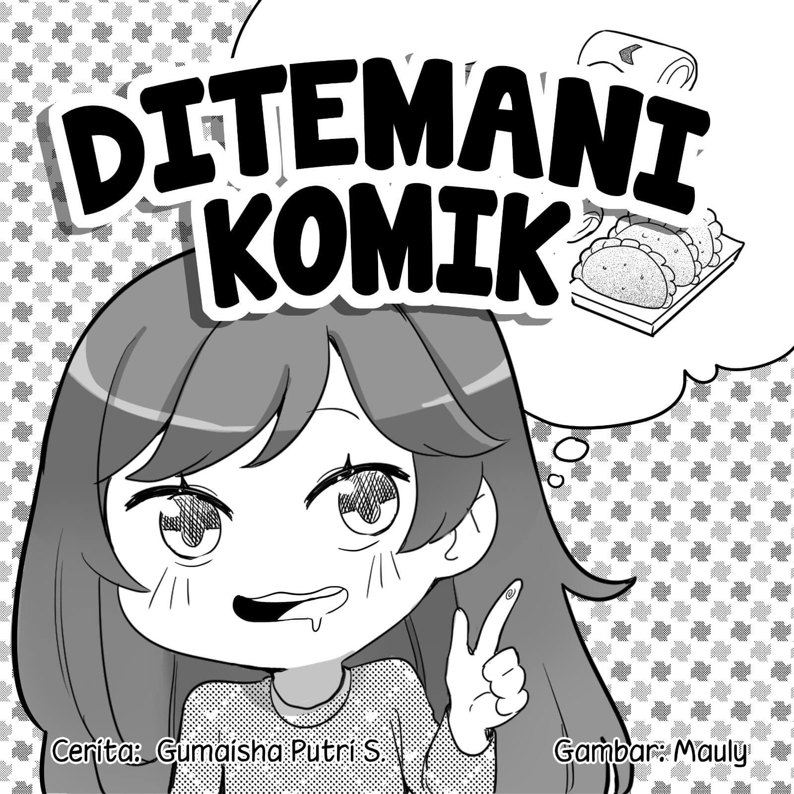 Ditemani Komik cover bw