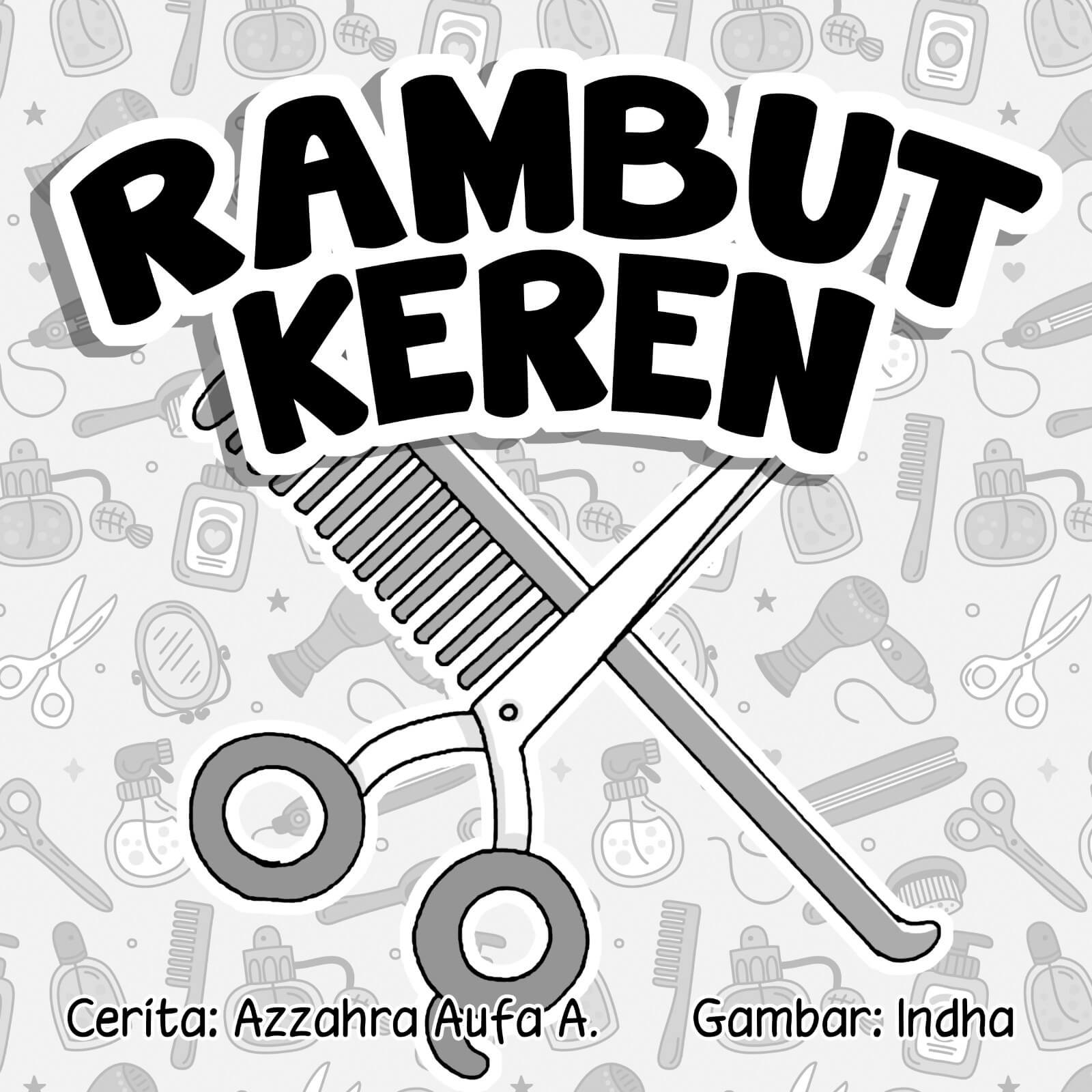 Rambut Keren cover bw