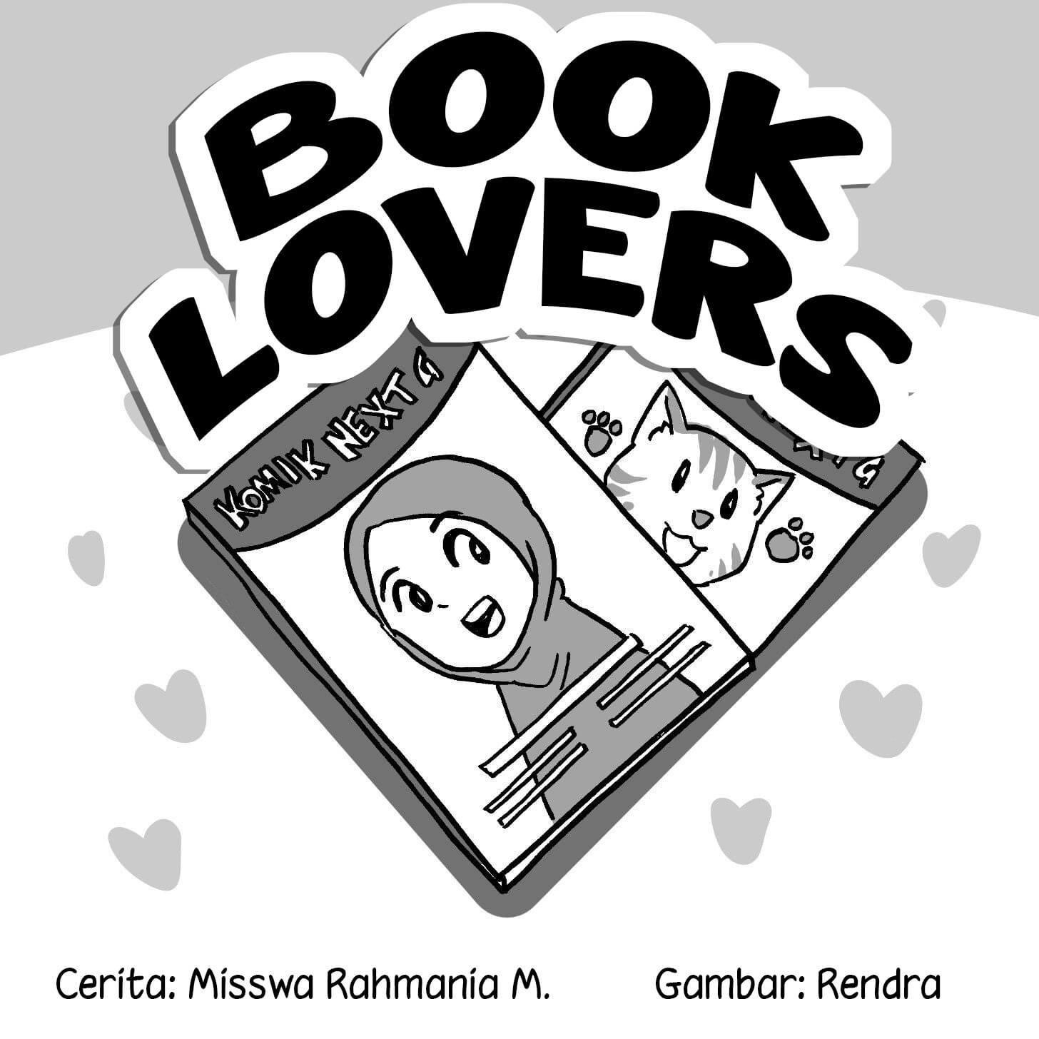 Book Lovers cover bw