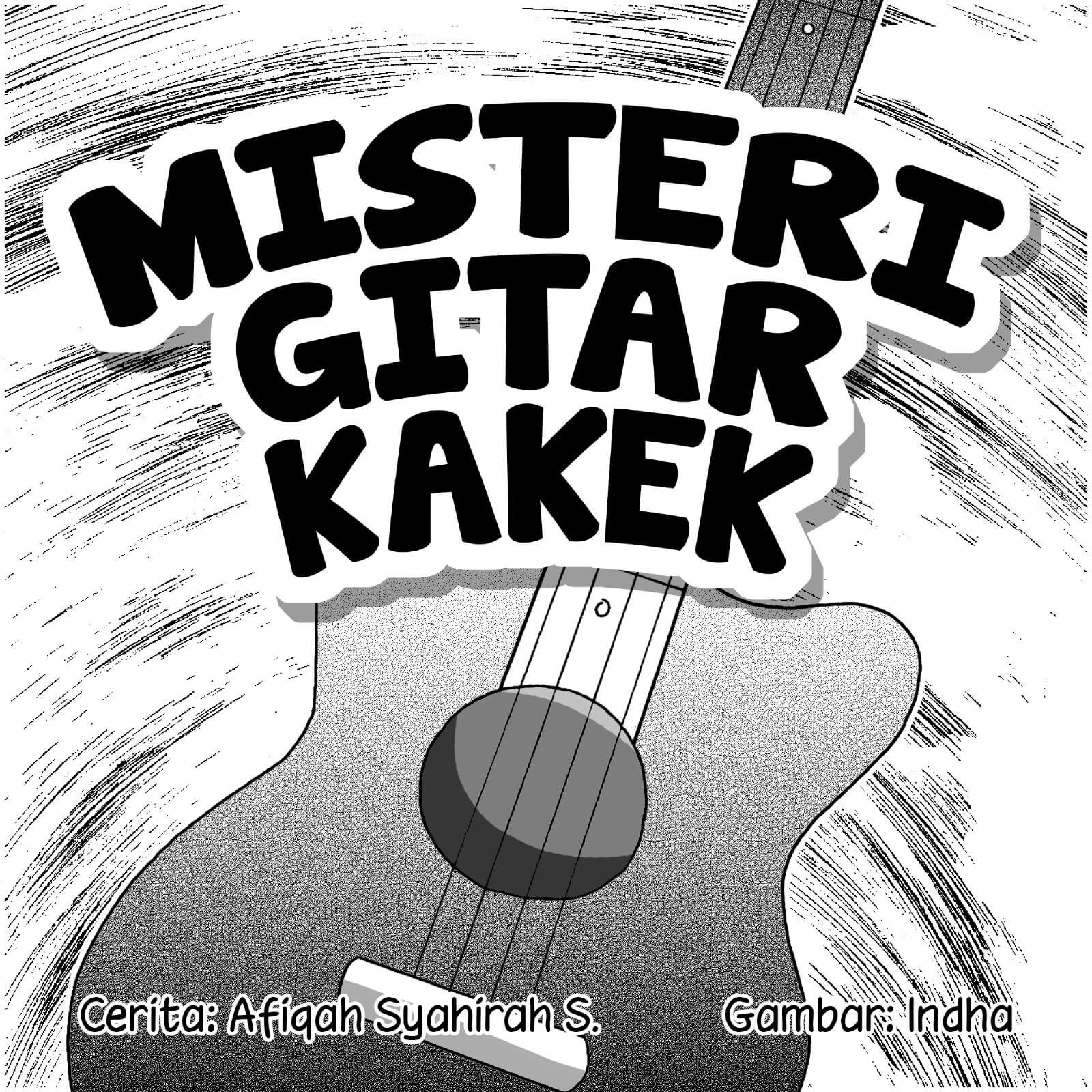 Misteri Gitar Kakek cover bw