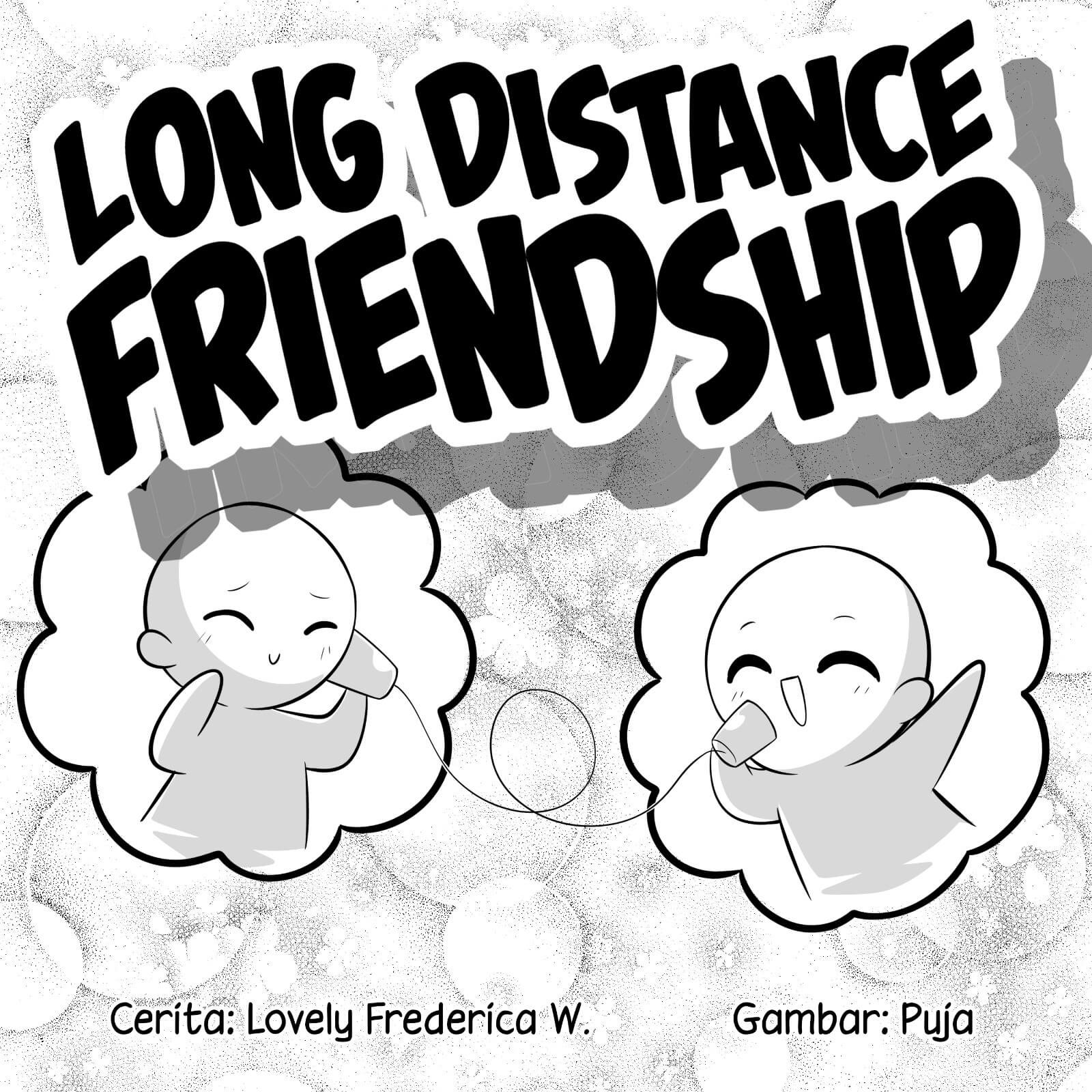 Long Distance Friendship cover bw