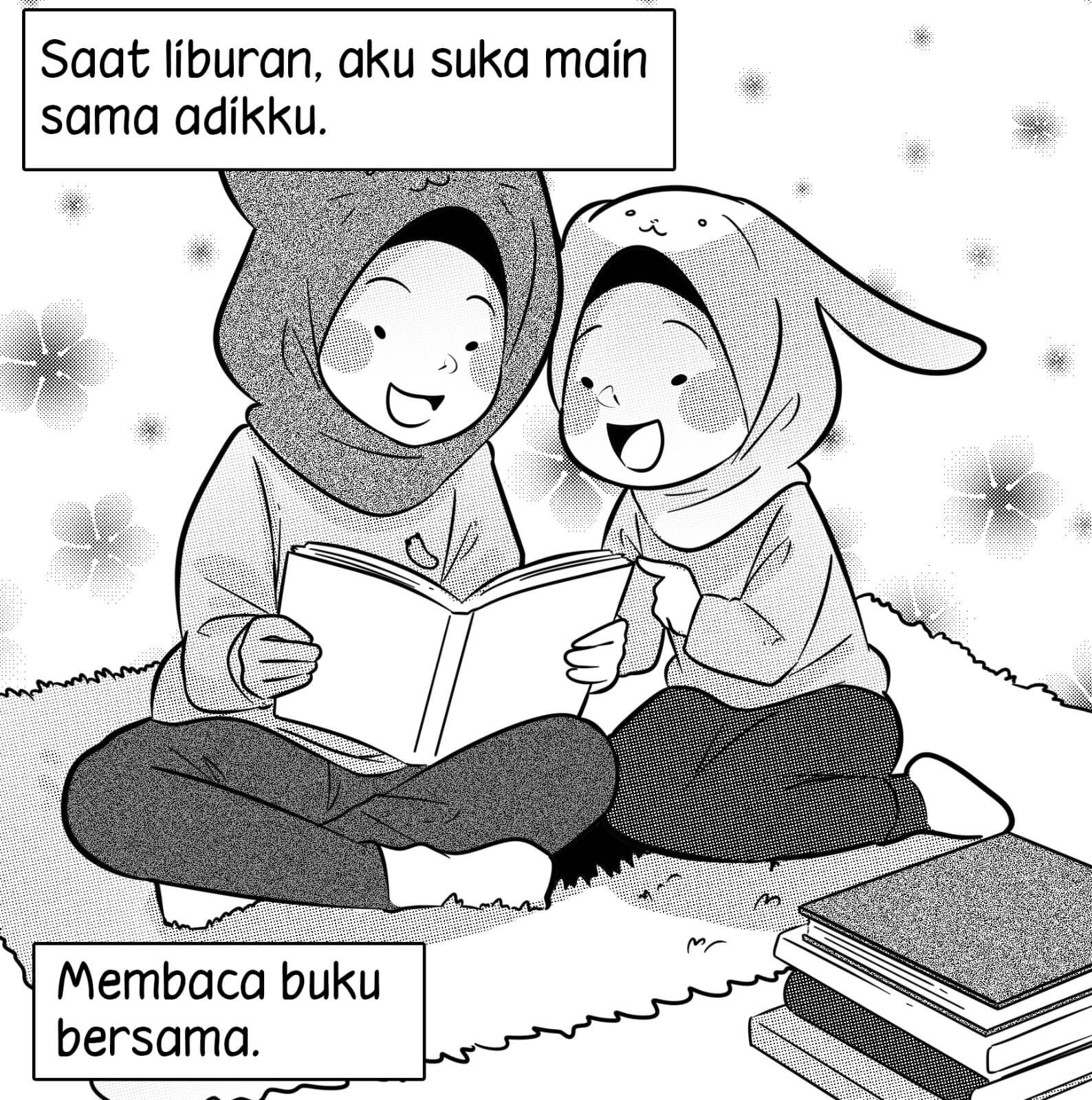 Sehari Bersama Adik2